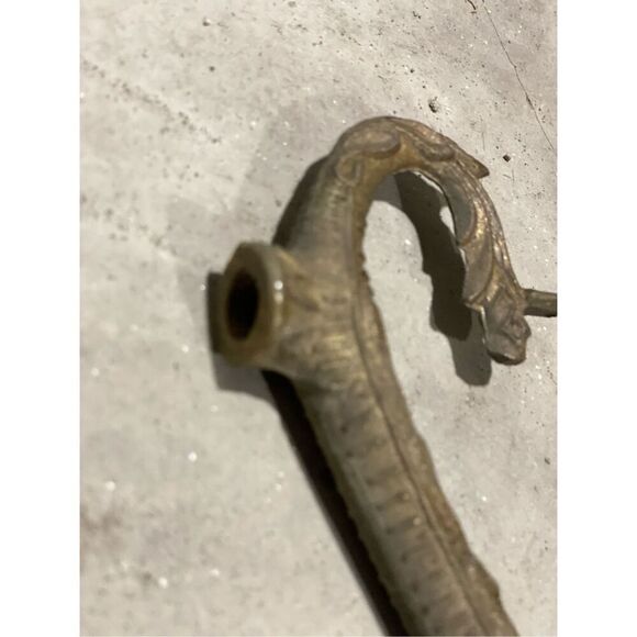 Antique Spanish Style Bronze Gas Wall Sconces Chandelier Light Fixture Arms - Picture 5 of 6